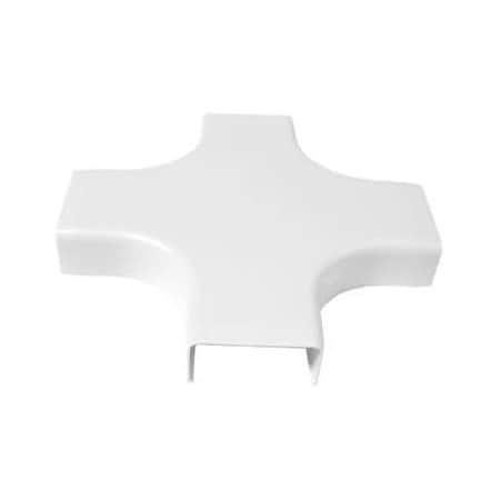 Kable Kontrol 4 Way ''T'' Connector, For 0.75'' W X 0.5'' H Raceways WC354